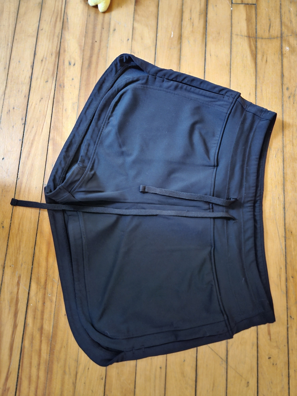 Women's Black Performance Drawstring Shorts
